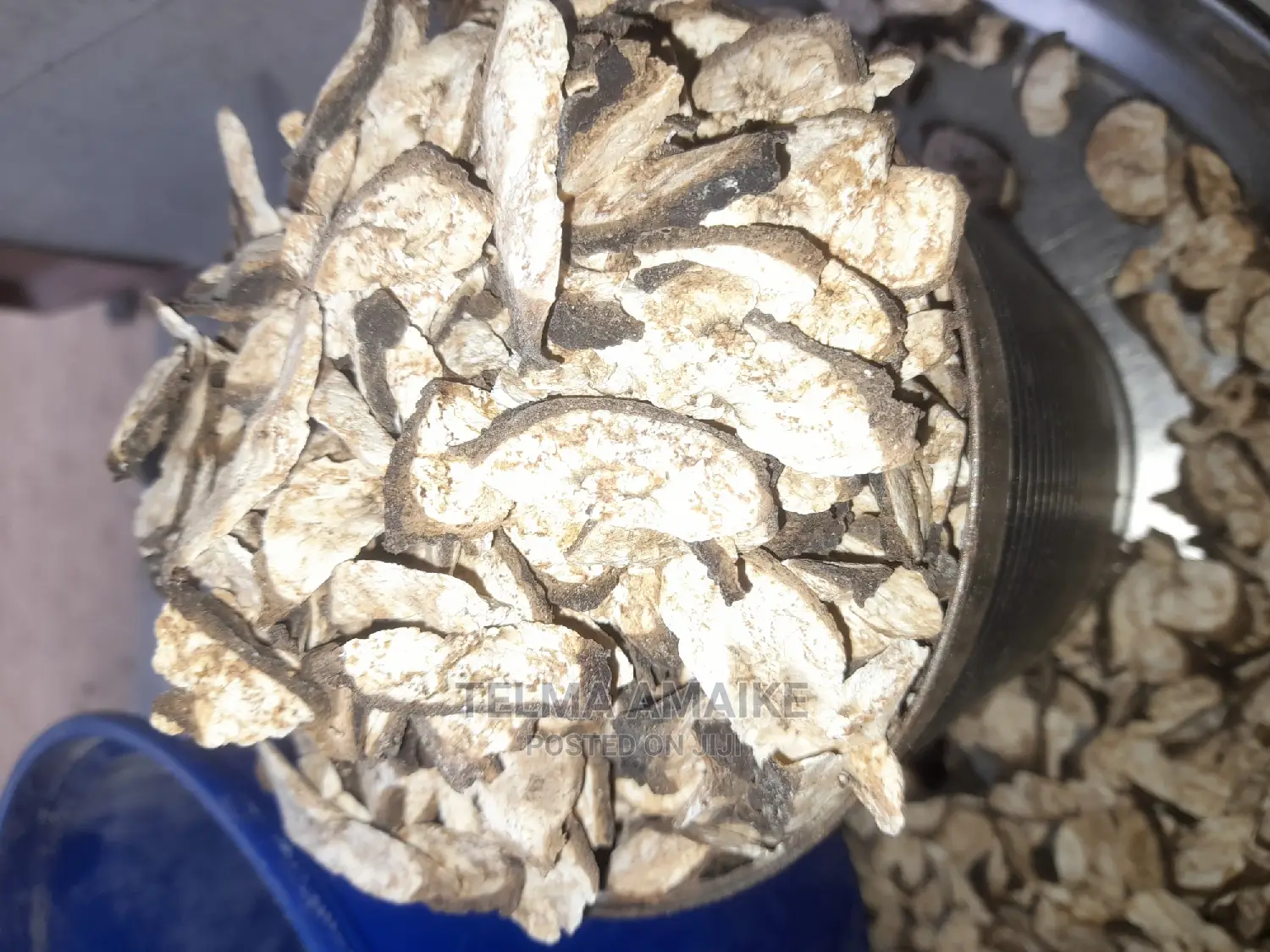 Dried Plantain Cassava Kokonte / Flakes for Flour, Ogbonu