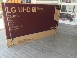 Real LG Smart Tv Lg75up7750