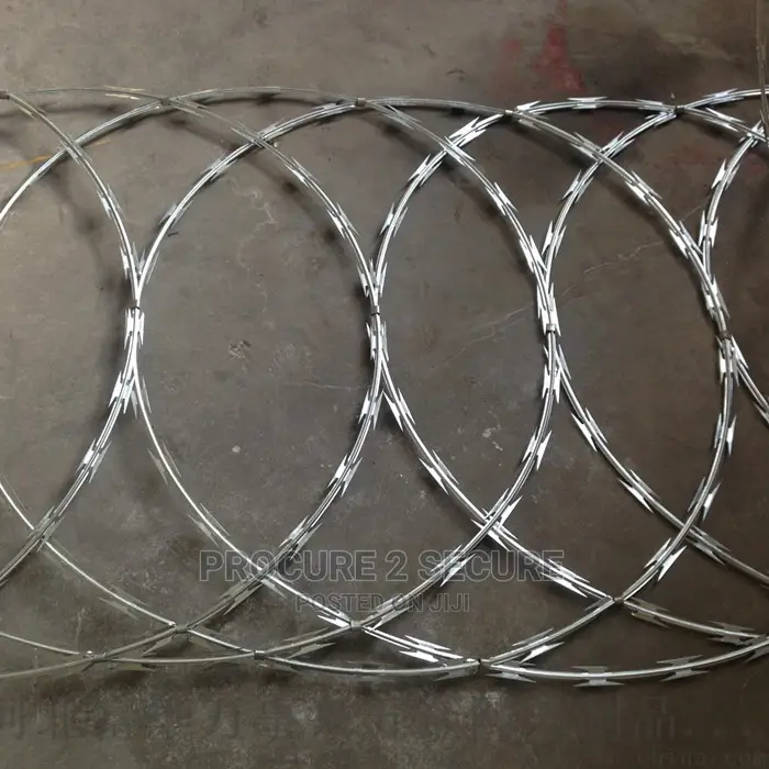 Galvanized Flat Razor Wire
