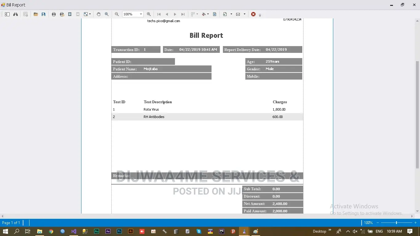 Clinical Lab Management System
