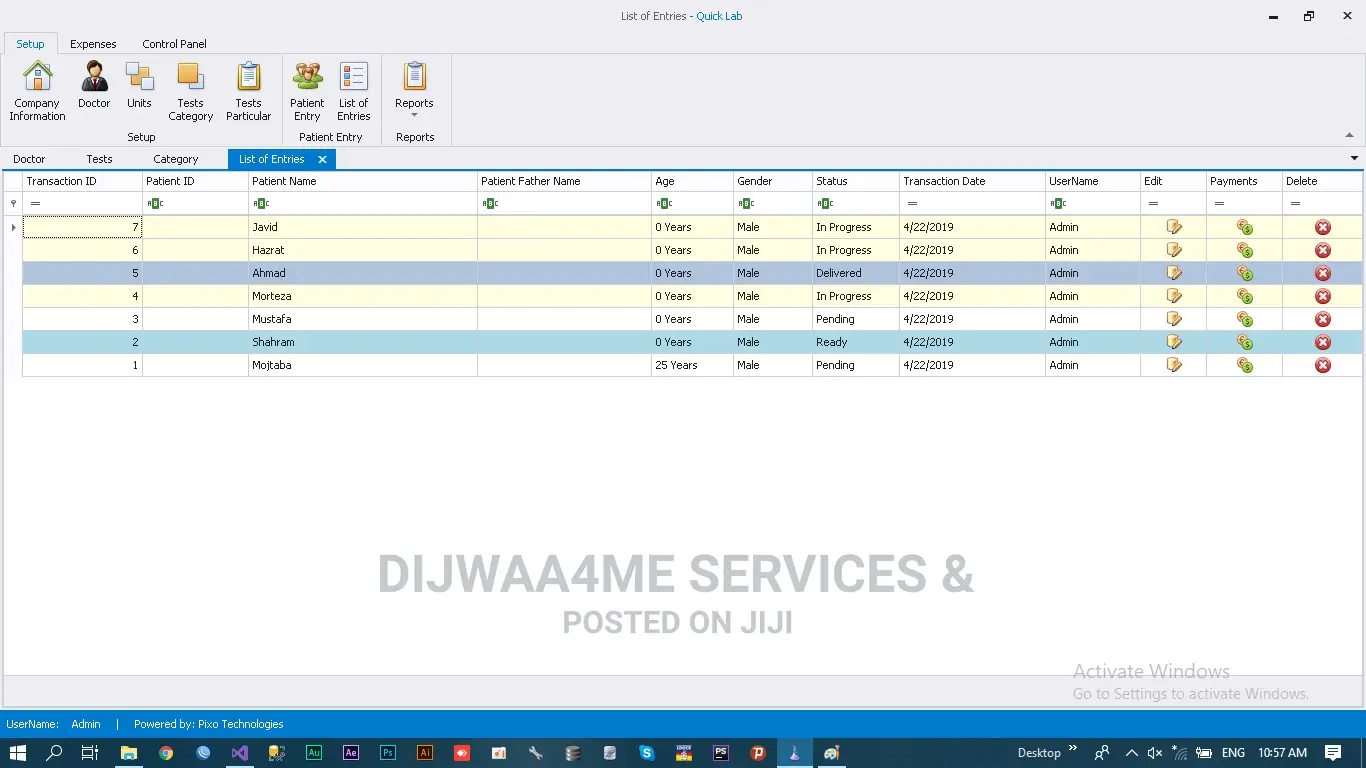 Clinical Lab Management System