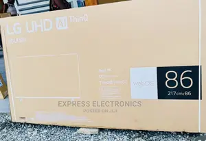 Up9000 86”UHD Smart LG Tv