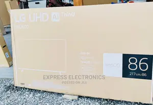 100% Pure Display UHD 86”Up90 LG Smart Tv