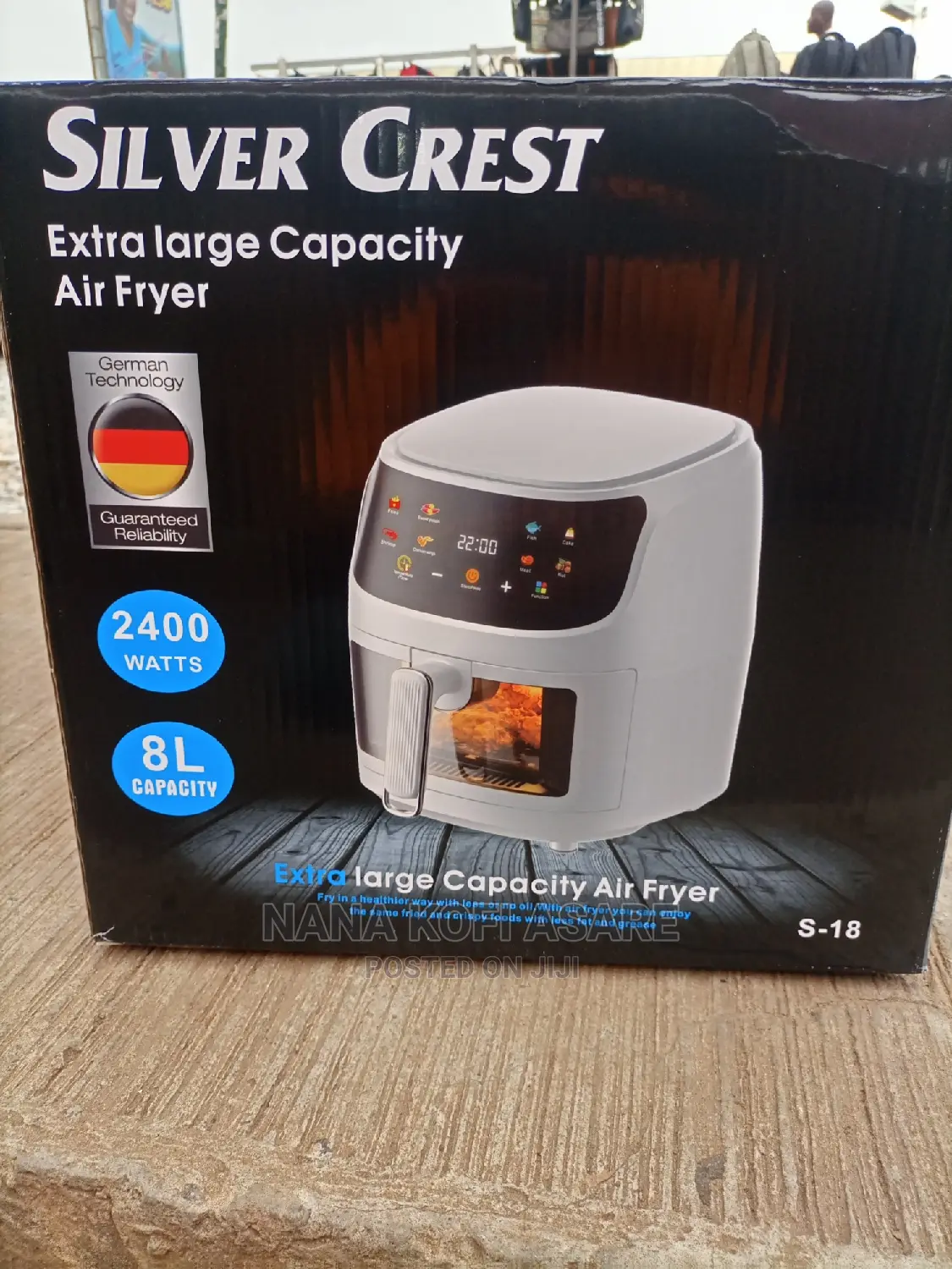 Silver Crest 8litres Air Fryer