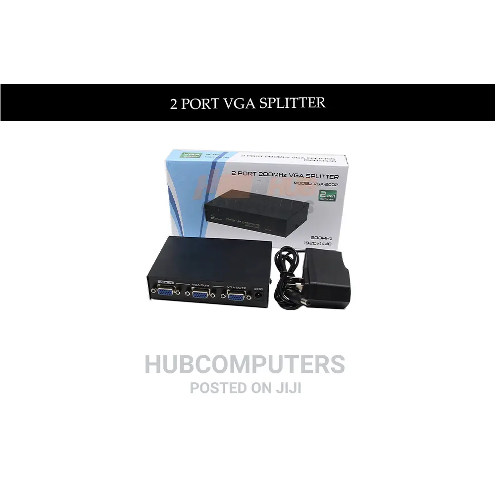 2 Port VGA Splitter