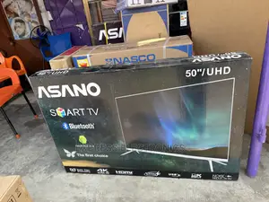 Call  for Newly Asano 50”UHD Smart Tv