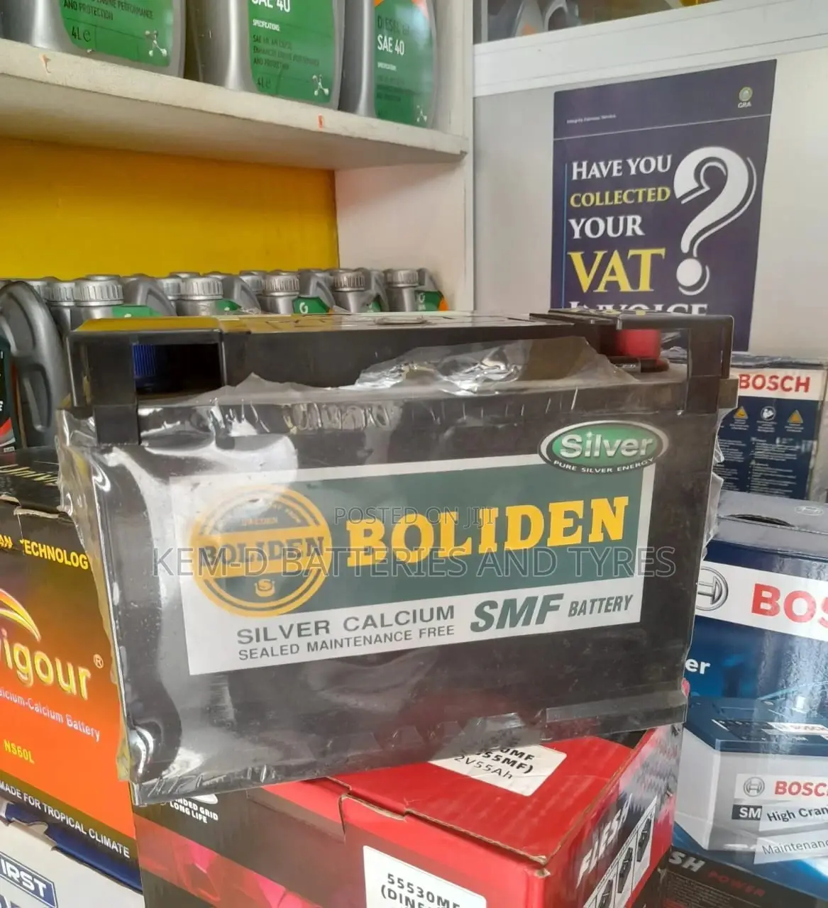 Original Boliden Battery - 15 Plates