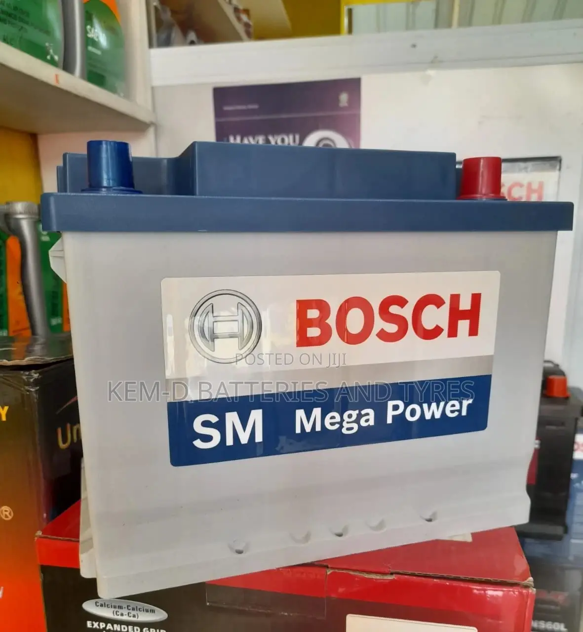 Bosch Battery - Original 13 Plates - All Sizes Available