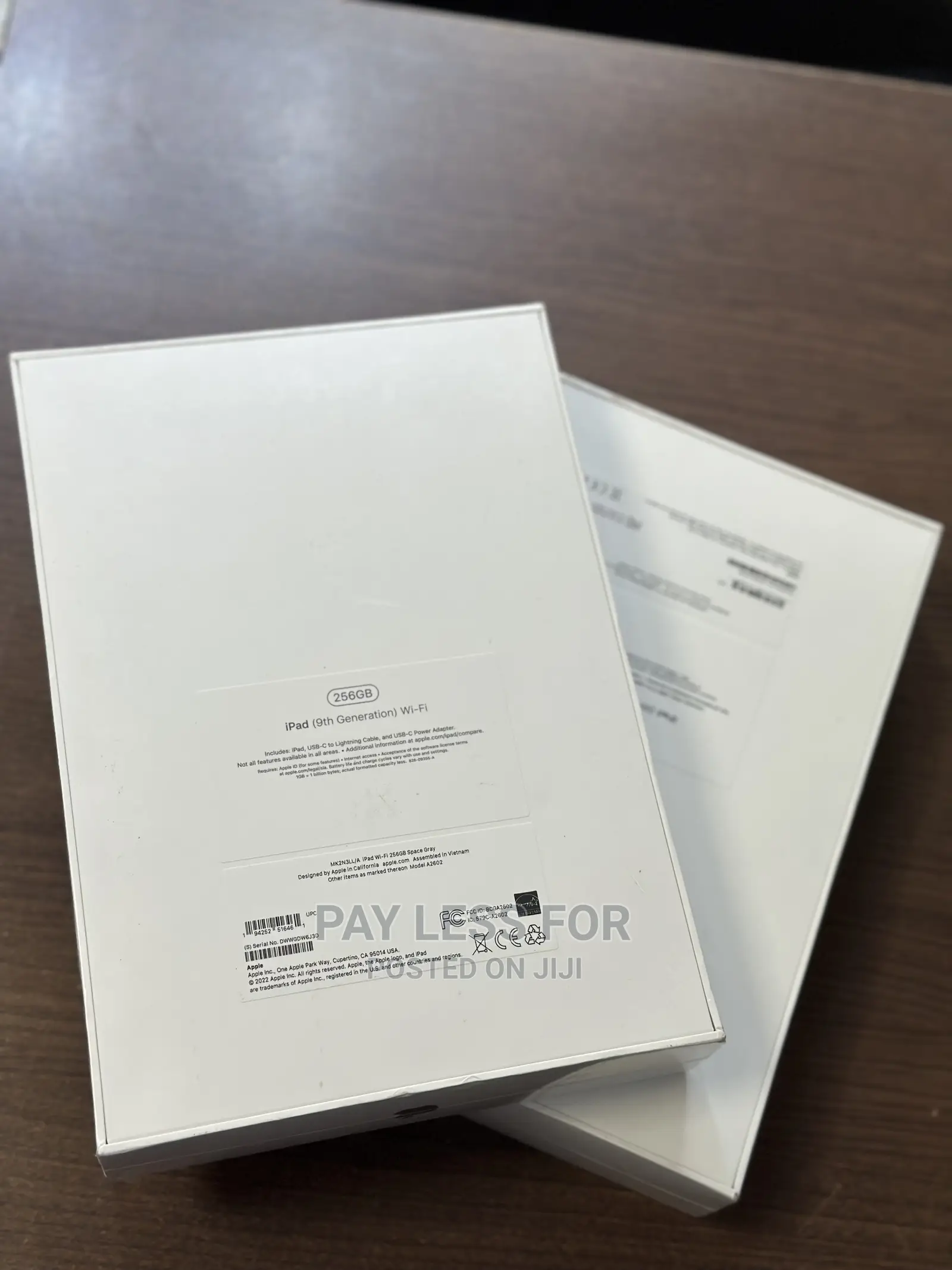 New Apple iPad Air 256 GB Gray