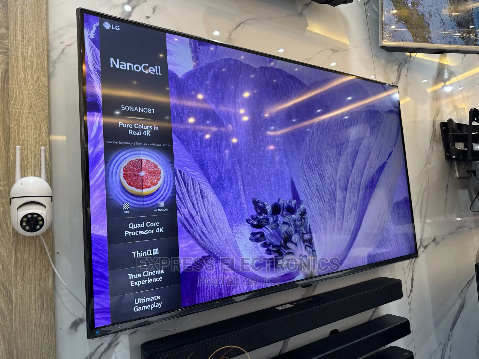 Smart 50”UHD LED Nano81 LG Display Call For