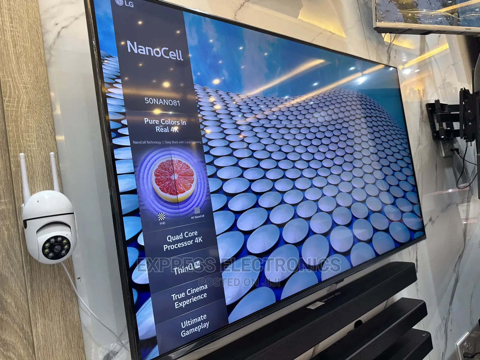Smart 50”UHD LED Nano81 LG Display Call For