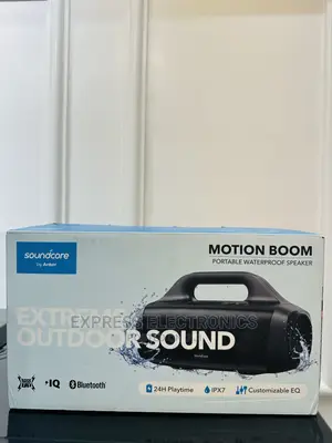 Call for Bluetooth Speaker Motion Boom Black