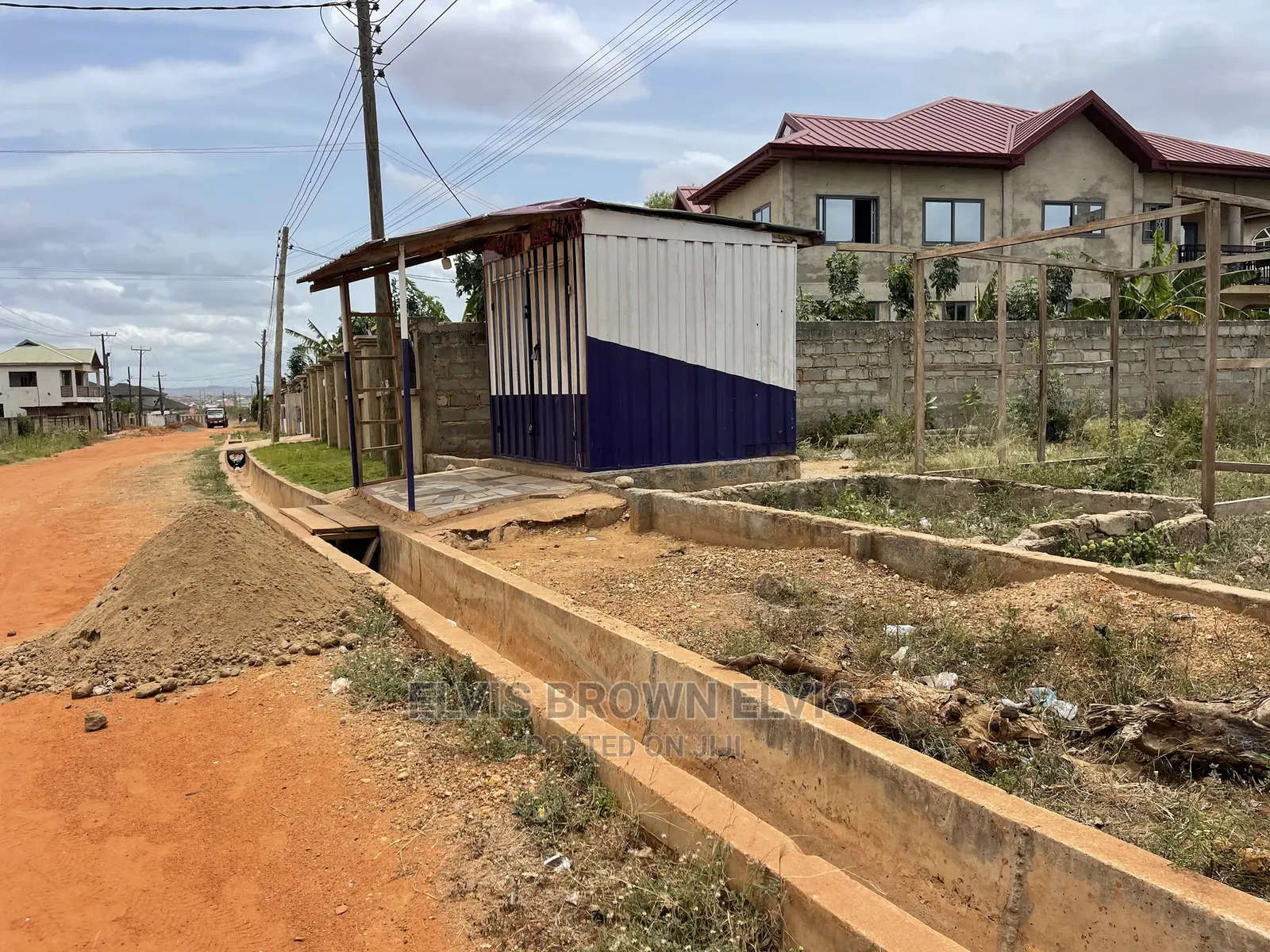 Almost Full Plot for Sale at at East Legon Hills UCC Area