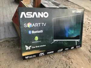 Smart Asano 50′′ Ultra HD Smart LED TV – Black