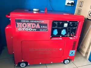 Wheel 5.5kva DIESEL Honday Genset
