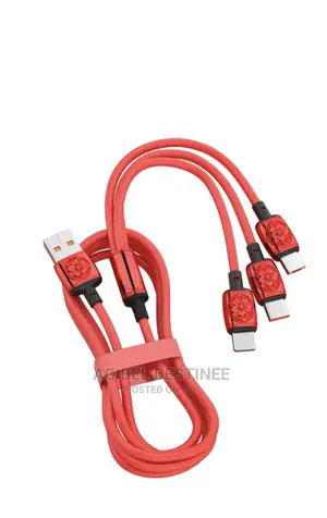 3 in 1 Fast Charging Cord for iPhone,Type C Data Sync Cable