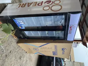 Double Door Refrigerator, See-Through Inside LED Lamp PVC-74