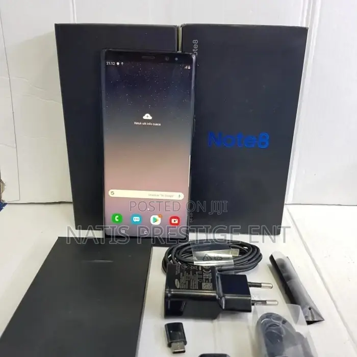 New Samsung Galaxy Note 8 64 GB Black