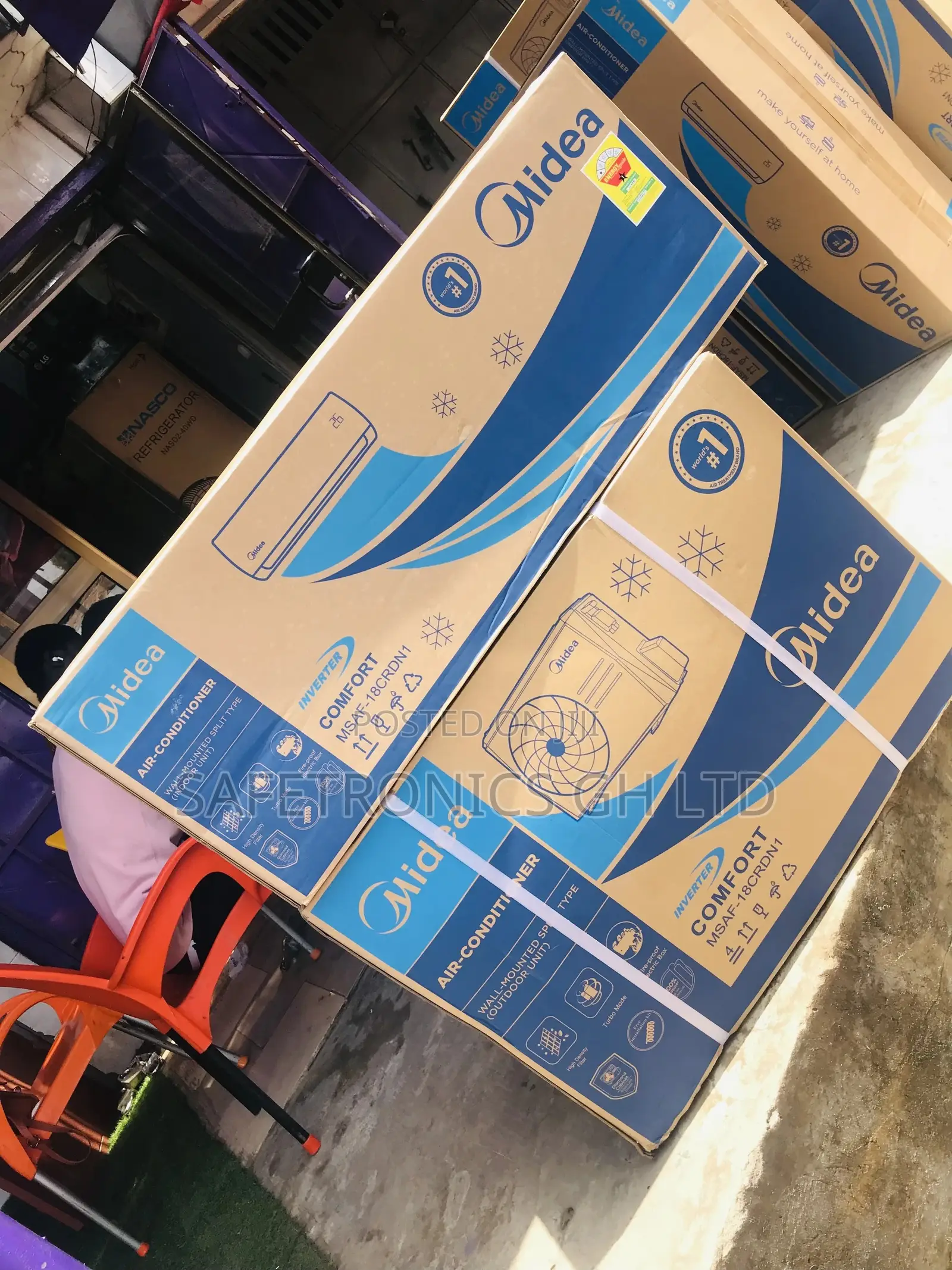 Midea MSAF-12CRN1 1.5HP R410 Split Air Conditioner