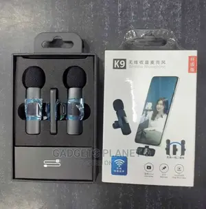 Wireless Microphone For Interview Live Show And Vlogging