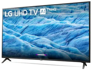 Black LG 49”Un73000 Smart Ultra HD LED TV