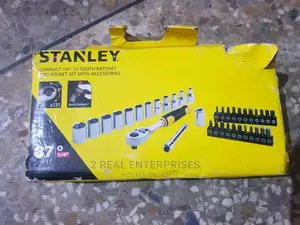 Stanley Ratchet and Sockets Set 37 Pieces