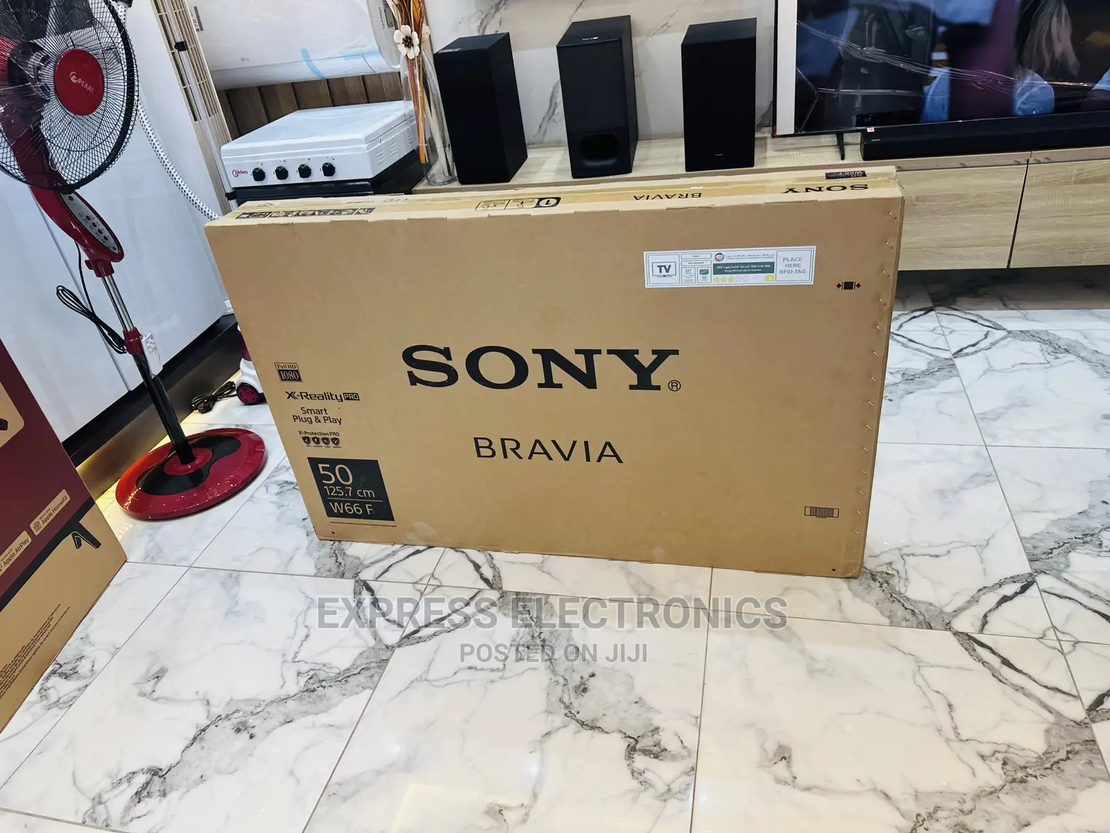 Call for Newly Sealed FHD Sony 50W660F 60”Smart Tv