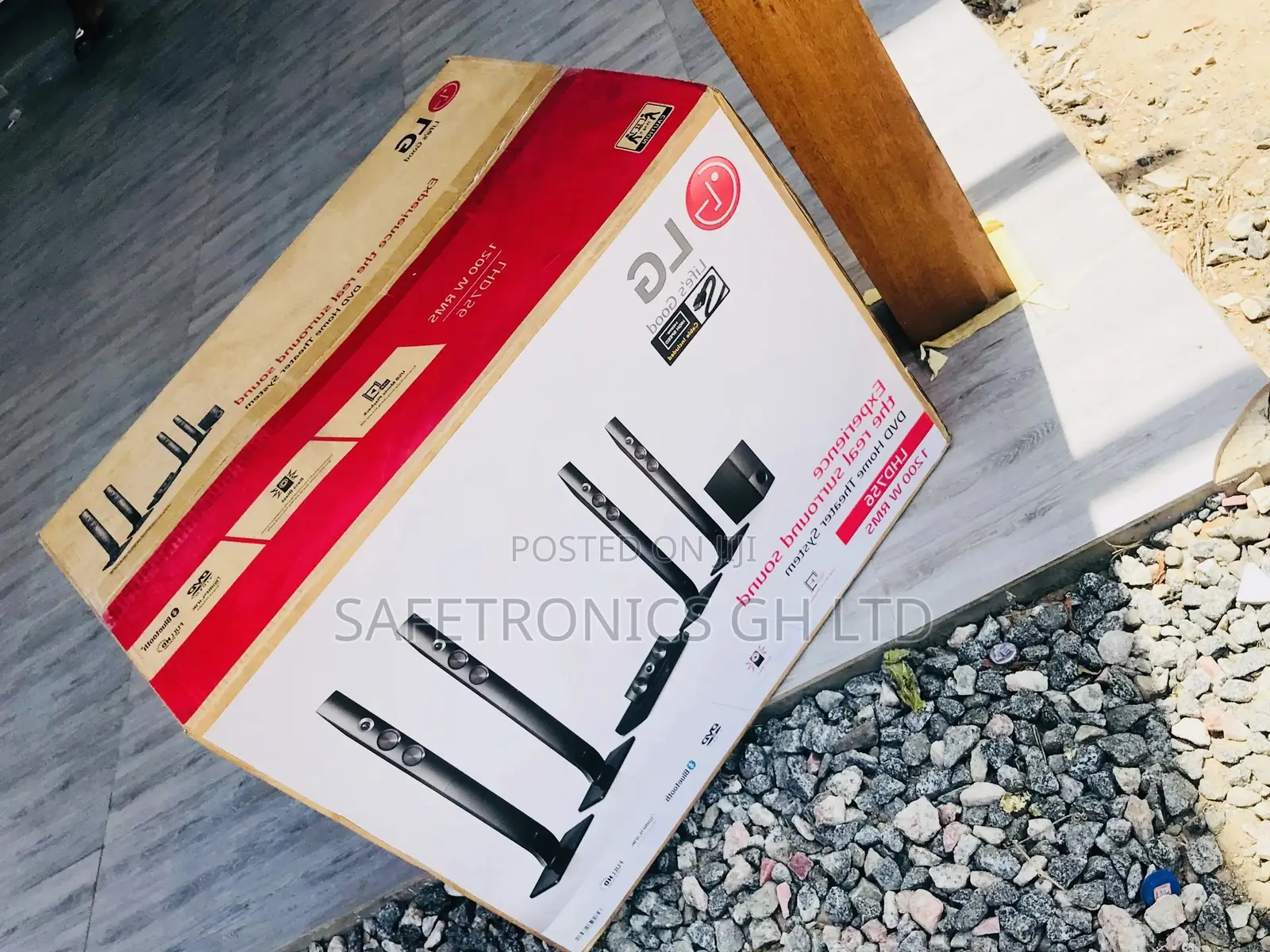Durable LG LHD 756 1200w Home Theater System