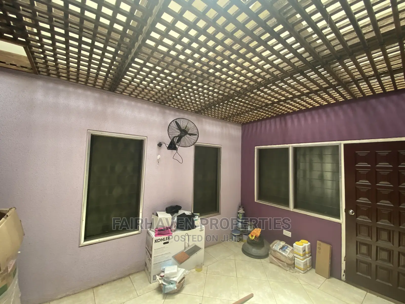 Fully Furnished 3 Bedrooms House at Spintex
