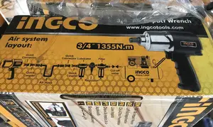 INGCO 3/4” Air Impact Wrench
