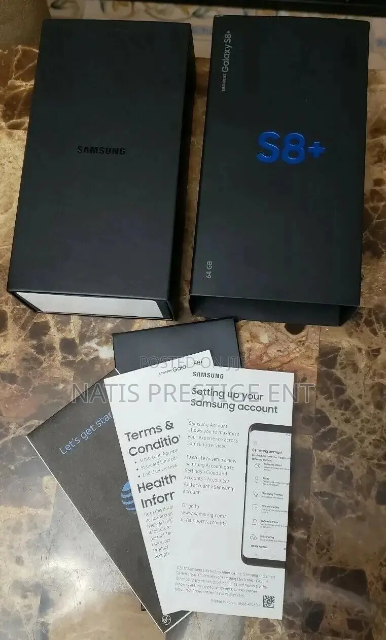New Samsung Galaxy S9 Plus 64 GB Gold