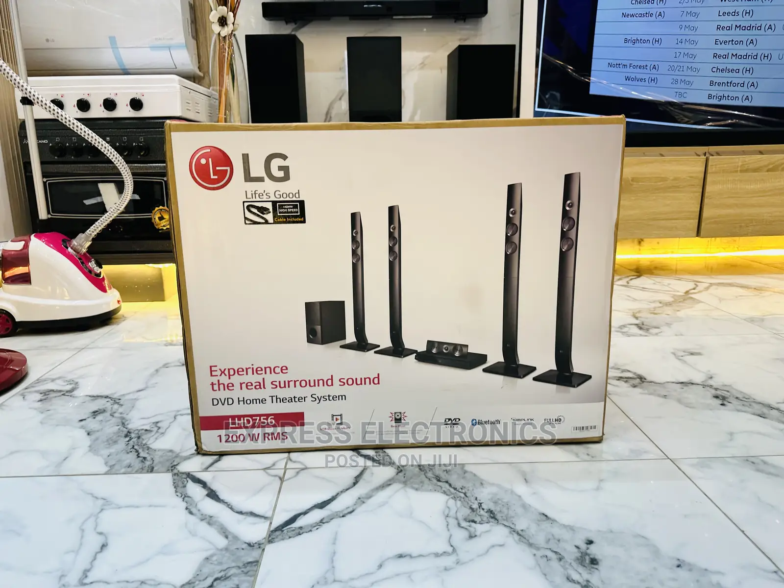 Powerful Dynamic Sound LG LHD756 Home Theatre 1200W