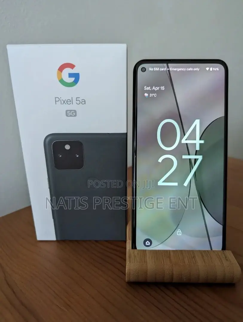New Google Pixel 5a 5G 128 GB Black