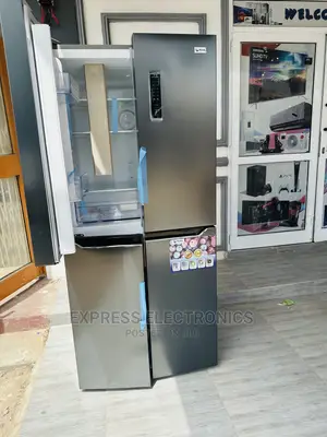 Energy Efficiency Classy Side by Side Fridge Pearl PF-550BSS