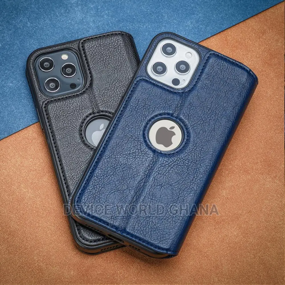Cau Leather Flip Case Fo iPhone 16pmax 15pm 14pm 13pm 16p 15