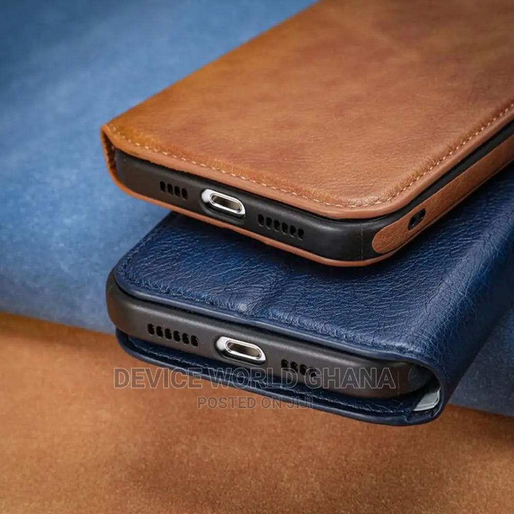 Cau Leather Flip Case Fo iPhone 16pmax 15pm 14pm 13pm 16p 15