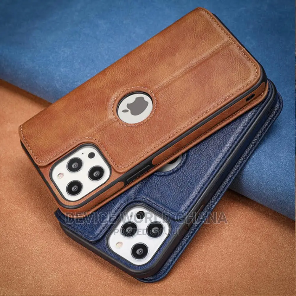 Cau Leather Flip Case Fo iPhone 16pmax 15pm 14pm 13pm 16p 15