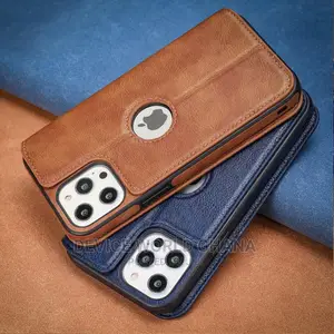 Cau Leather Flip Case Fo iPhone 16pmax 15pm 14pm 13pm 16p 15