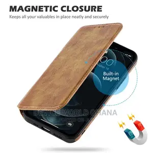 Cau Leather Flip Case Fo iPhone 16pmax 15pm 14pm 13pm 16p 15