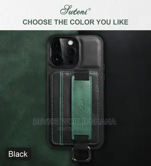 Suteni Leather Back Case for iPhone 15promax 15p 14promax 13
