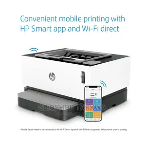 Hp Neverstop 1000w Wifi Enabled Monochrome Laser Printer