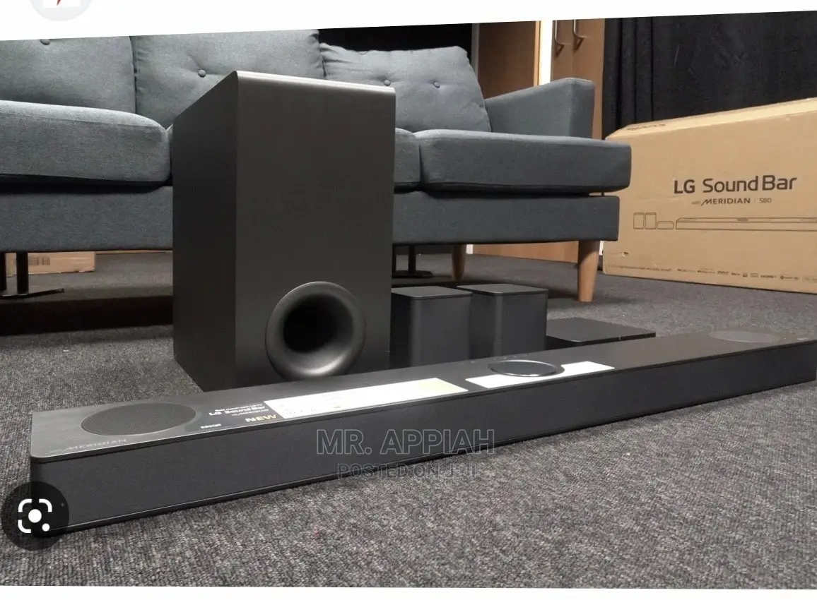 Powerful LG Soundbar S80QR