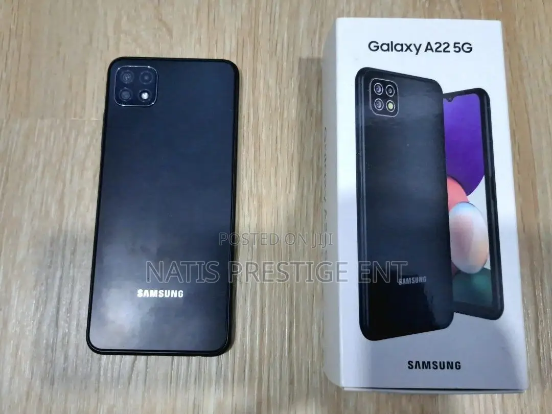 New Samsung Galaxy A22 5G 64 GB Black