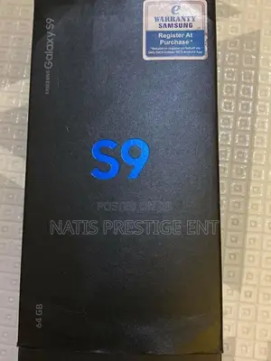 New Samsung Galaxy S9 64 GB Black