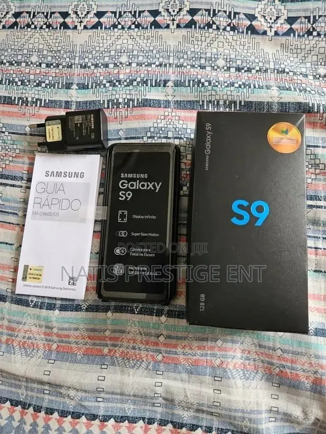 New Samsung Galaxy S9 64 GB Black