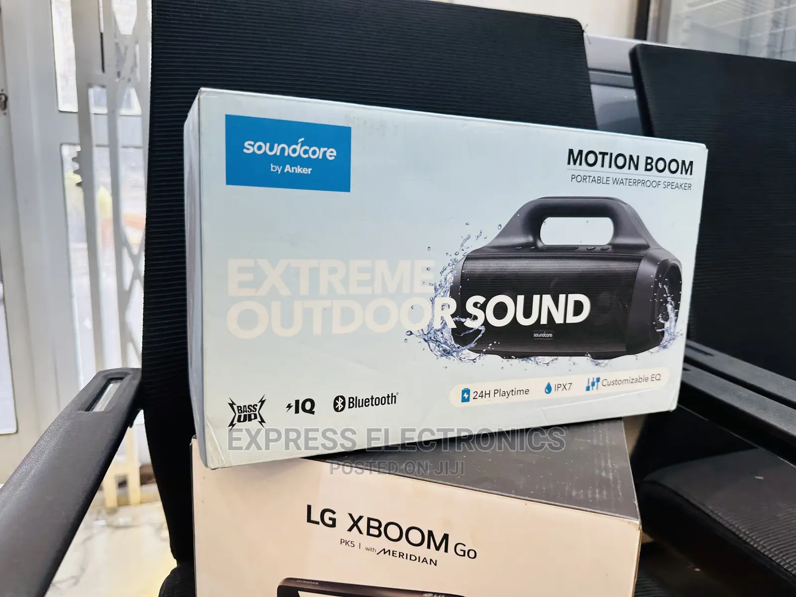 Motion Boom Bluetooth Speaker 20H Playtime
