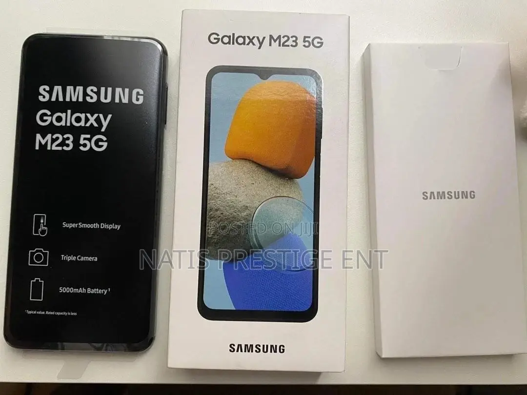 New Samsung Galaxy M23 128 GB Black