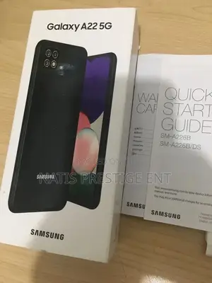 New Samsung Galaxy A22 5G 64 GB Black