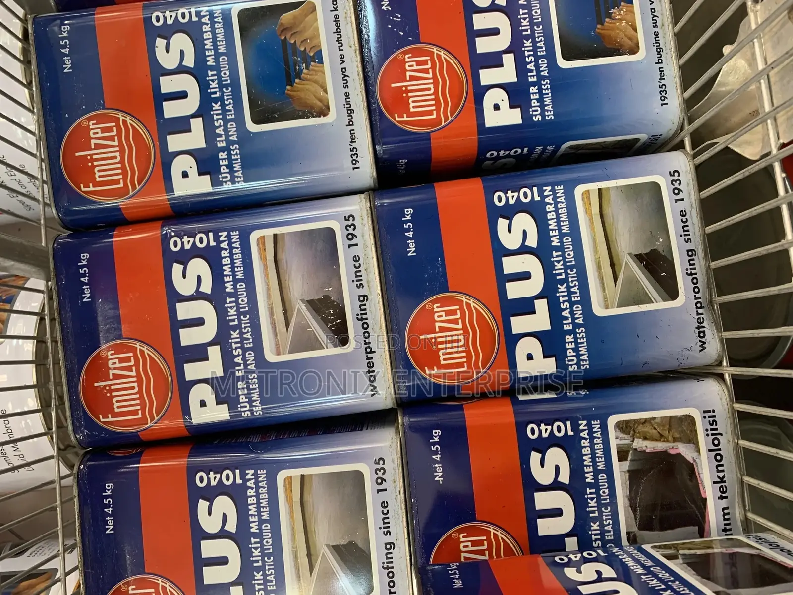 Emülzer Plus 1040 - Liquid Membrane(Waterproofing)4.5kg