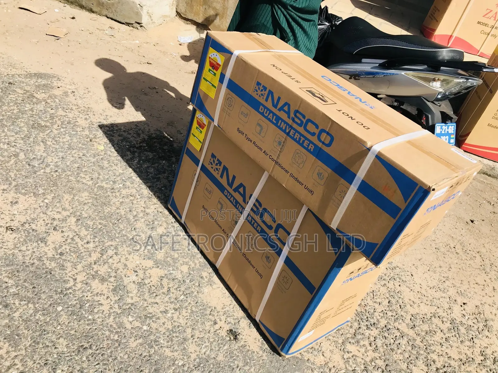 Nasco 1.5hp Split Inverter Air Conditioner Nashrn1-12